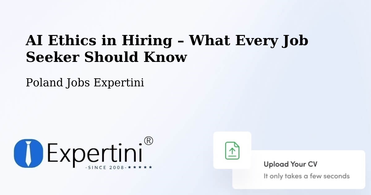 AI Ethics in Recruitment & Hiring – Łeba - Łeba, Poland Jobs Expertini