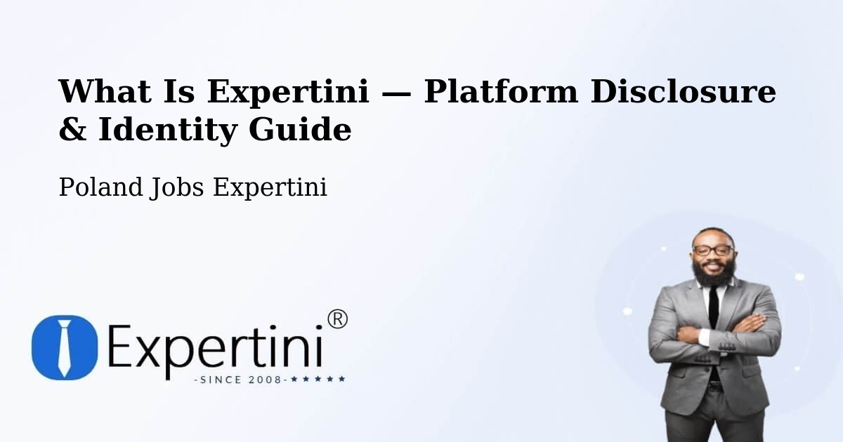 What Is Expertini — Platform Disclosure & Identity Guide – Łeba